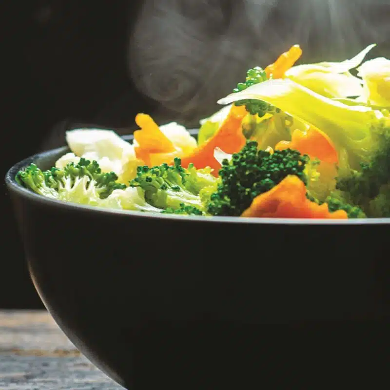 Steaming Vegetables